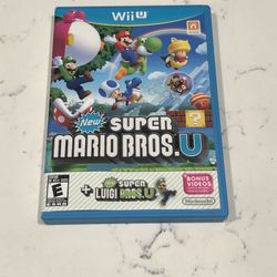 New Super Mario Bros WiiU w/New Super Luigi U