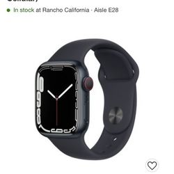 Apple Watch 42mm Aluminum Midnight GPS Cellular 