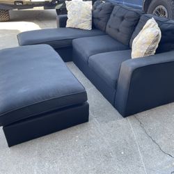 Sectional W Matching Ottoman