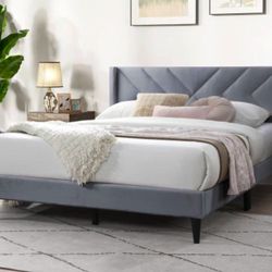 Queen Size Bed Frame With Mattress