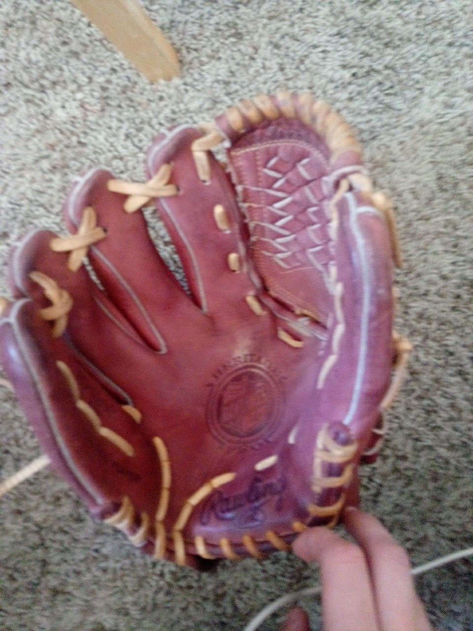 Rawlings baseball glove. Left handed