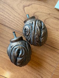 A few end caps for Curtain rails.