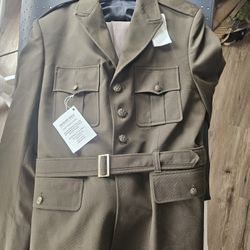 Army Dress Uniform ( Pink And Greens)