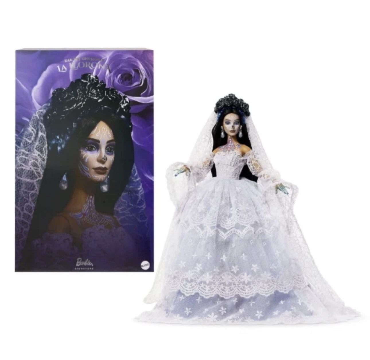 2025 Barbie Dia De Muertos Designer Doll La Llorona