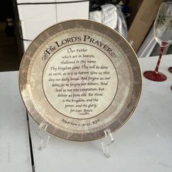 Prayers Plate