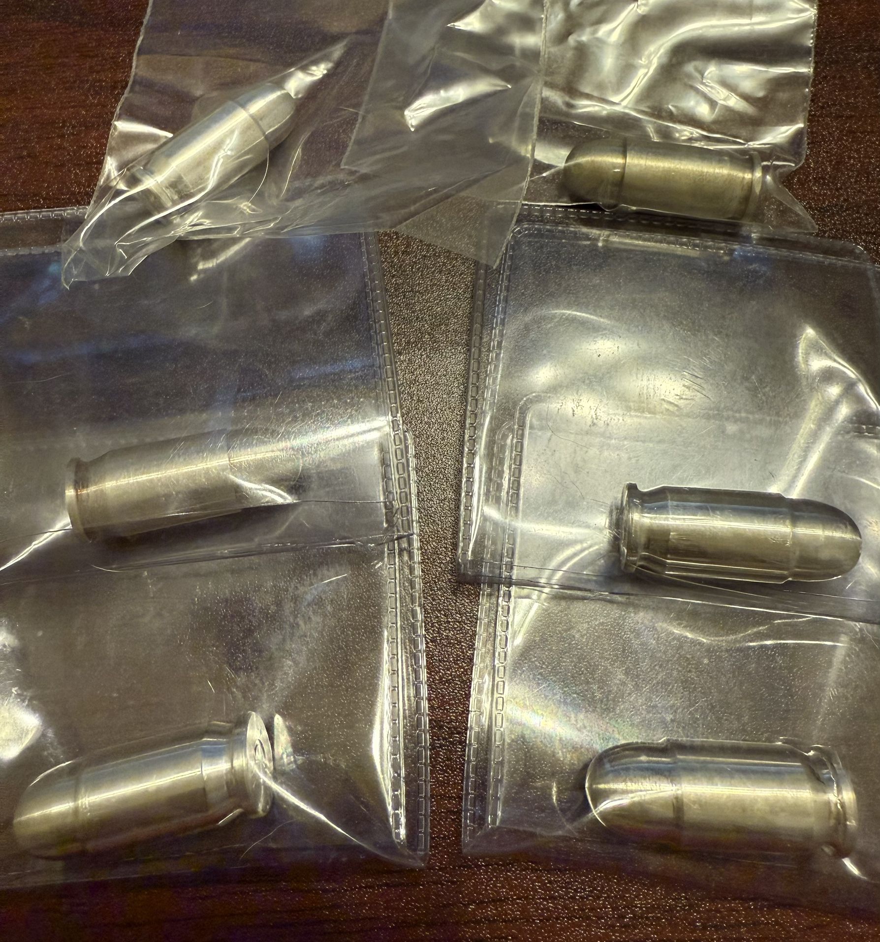 Six 1 Ounce Silver Bullion