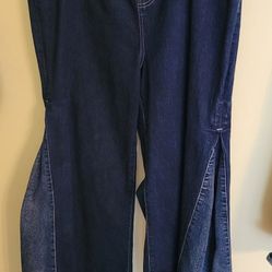 Pluse Size (18) Large Bellbottom Jeans.