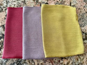 3Norwex Microfiber BacLock self-purifying antibacterial agent (microsilver) Kitchen Cleaning Cloth Towel