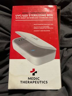 UVC/LED sterilizing box