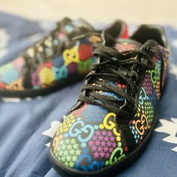 Gucci Psychedelic Shoes   