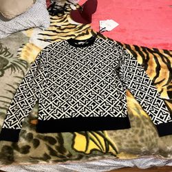 Moncler Monogram Patterned Sweater