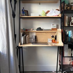 Tan Ladder Desk