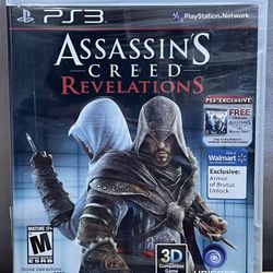 PS3 Sony PlayStation 3 Assassin's Creed Revelations Video Game