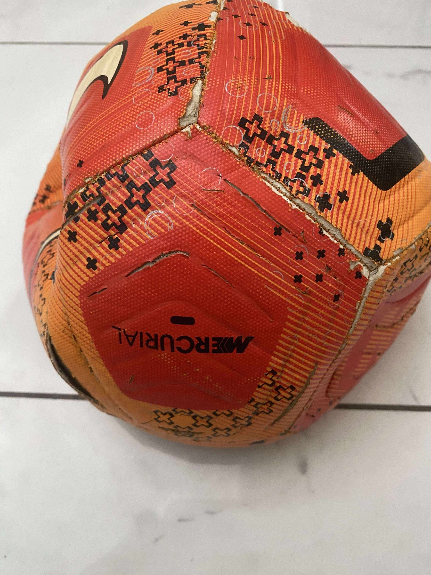 NIKE MERCURIAL FADE SIZE 5 SOCCER BALL Orange