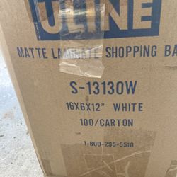 New/sealed White Bags