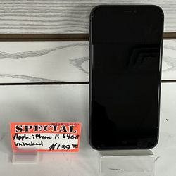 Apple iPhone 11 64GB Unlocked 