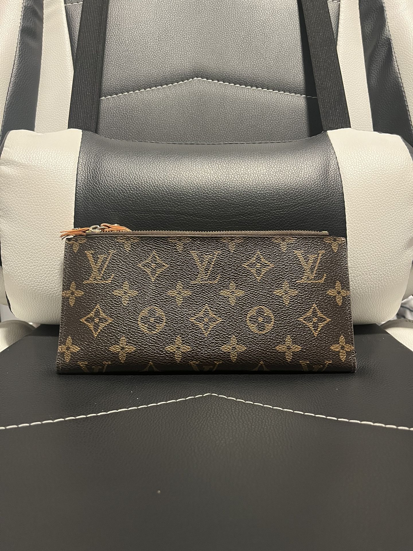 Louis Vuitton Lisa Wallet Brown, orange, and tan
