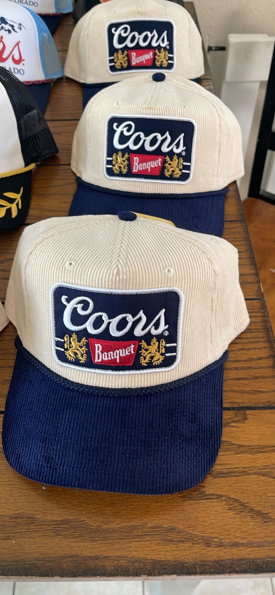 Coors Banquet, Miller High Life, Coors Rodeo And Other Hats New With Tags! $25 Each I Can Ship!