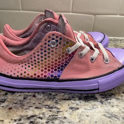 Custom Pink Converse Size 4