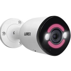 Lorex H30-4K+ 12MP IP Wired Bullet Security Camera with Smart Security Lighting