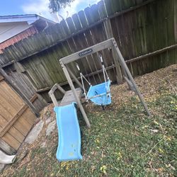 Kid craft Swing And slide.