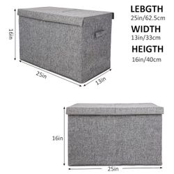 Toy Box Storage With Bin CLEAN