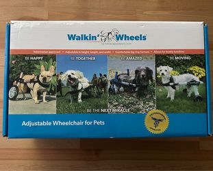 Dog Wheelchair for small dogs, up to 25lbs