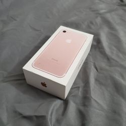 Iphone 7 BOX only No Charger Or Cord
