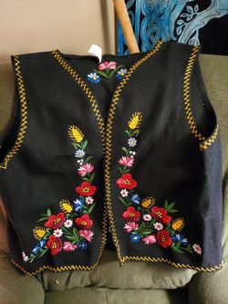 Traditional Hungarian vests