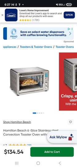 Hamilton Beach rotisserie oven