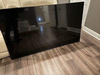 75” LG LED TV and Dual Reclining Electric Leather Couch