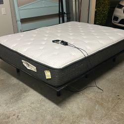 Queen Bed And Working Mechanical Frame 