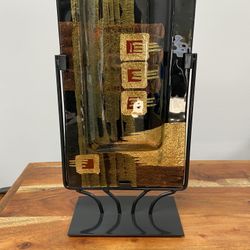 Jasmine Art Glass Vase