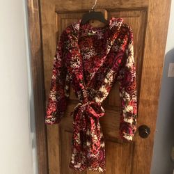 Vera Bradley Rosewood Robe S/M 