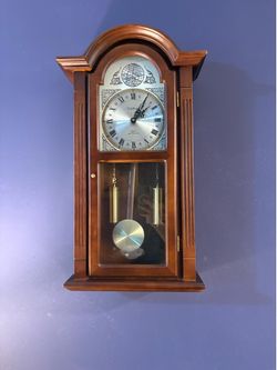 Antique wood clock