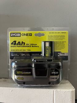 Ryobi 18v Battery