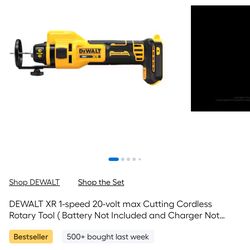 BRAND NEW DEWALT 20V XR MAX ROTARY CUT OUT TOOL