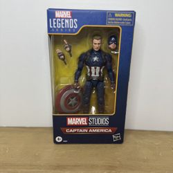 Hasbro Marvel Legends Series Marvel Studios Captain America Action Figure New
