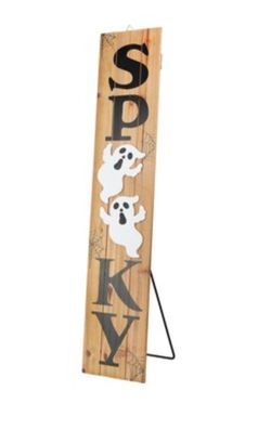 "SPOOKY" Vertical Porch Sign – Halloween Decor