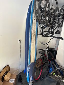 7.5 feet foam surfboard