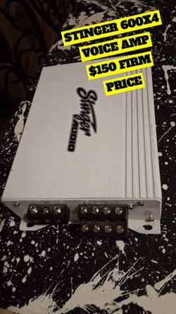 STINGER MARINE 600.4 VOICE AMP