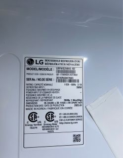 🔥 LG 36” FRENCH DOOR REFRIGERATOR – OPEN BOX – $1,300 🔥