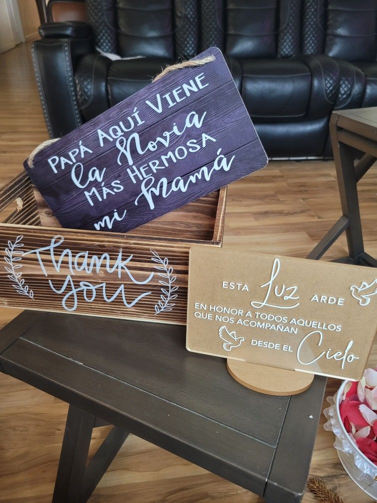 Wedding Signs 