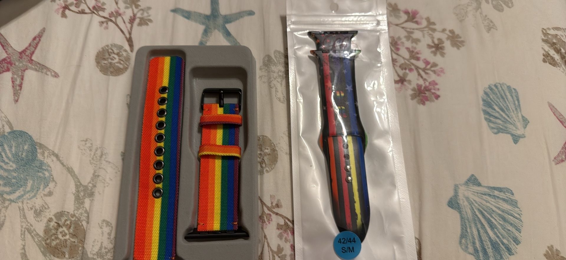 2 Apple Pride Watch Bands S/M