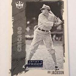 2021 Diamond Kings #19 Joe Jackson Artist Proof - Chicago White Sox