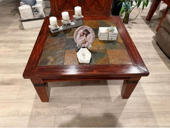 Living room table set and 55” LG tv