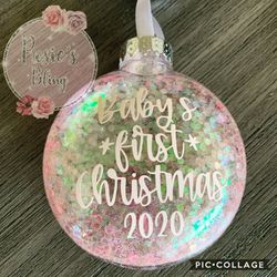 Personalized ornaments, Christmas ornaments
