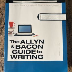 The Allyn & Bacon Guide To Writing