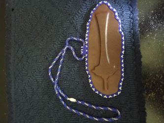 Seahawks beaded medallion