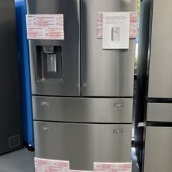 🌸28 cu. ft. Standard Depth 4-Door French Door Smart Refrigerator🌸